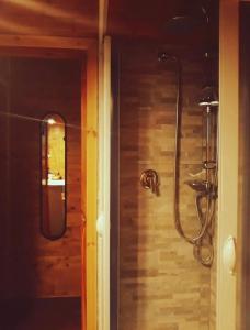 Ванная комната в Chalet Vacanze Il Daino