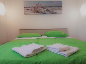Posteľ alebo postele v izbe v ubytovaní Apartments Barbara Gregovica