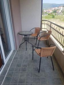 Balkón nebo terasa v ubytování Apartman Playa