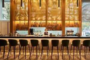 Lounge nebo bar v ubytování Dorint Kongresshotel Mannheim