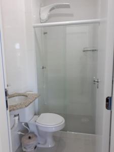 Een badkamer bij Apartamento em Ubatuba