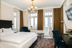 Postel nebo postele na pokoji v ubytování meergut HOTELS + 37 fotografií