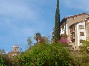 Zahrada ubytování CAL TÒFONES, 1er 1a. Apartament turístic a Borredà, 08619-Barcelona