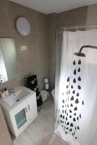 Kylpyhuone majoituspaikassa Casa mirador Perea