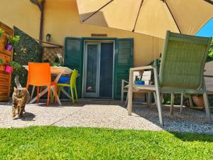 Zahrada ubytování A casa di Lele a CAPALBIO
