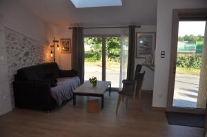 Χώρος καθιστικού στο gîte cosy d'Oudon ✰ proche baignade & Loire✰ +18 φωτογραφίες