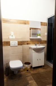 Koupelna v ubytování Elekes Apartmans
