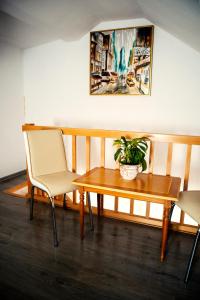 Posezení v ubytování Elekes Apartmans