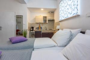 Kuchyň nebo kuchyňský kout v ubytování Apartments Villa Bare
