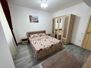 Ένα ή περισσότερα κρεβάτια σε δωμάτιο στο Apartment Robedy