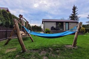 Vonkajšia záhrada v ubytovaní Domek w Otulinie Biebrzy