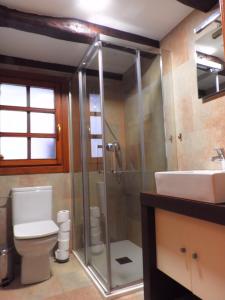 Kylpyhuone majoituspaikassa Mariñelarena