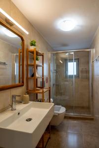 Phòng tắm tại Casa Sigala arch