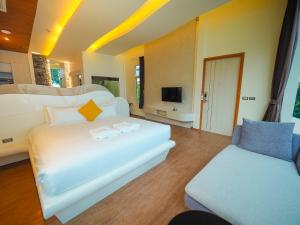 TV a/nebo společenská místnost v ubytování De VeraNiO Resort