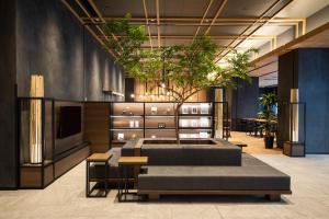 منطقة جلوس في Hotel Keihan Tenmabashi Ekimae