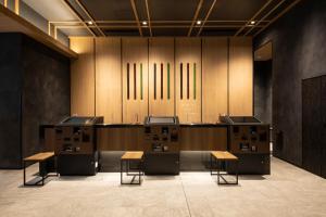 منطقة الأعمال و/أو غرفة المؤتمرات في Hotel Keihan Tenmabashi Ekimae