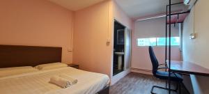 Postel nebo postele na pokoji v ubytování Misto Hotel