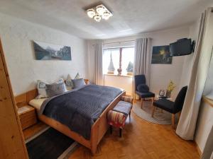 A bed or beds in a room at Holiday Home Muhr near Katschberg Ski Area
