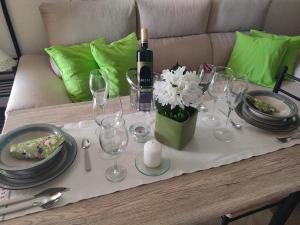 Nápoje v ubytování Casa Villa El Olivar