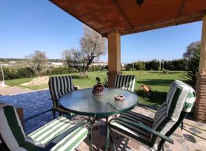 Balkón nebo terasa v ubytování Casa Villa El Olivar