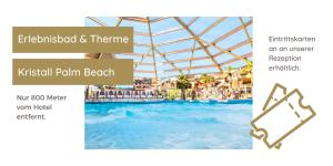 a picture of a swimming pool at a resort at Biohotel Kunstquartier in Nuremberg