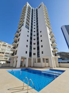 Bazén v ubytování AVANOA - Arenal Suites Calpe nebo v jeho okolí