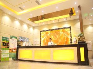 GreenTree Inn Guangzhou Panyu Chimelong Paradise Business Hotel 로비 또는 리셉션