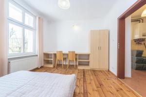 Kuchyňa alebo kuchynka v ubytovaní Sopot Grunwaldzka - Parkowa blisko plaży + 16 fotografií