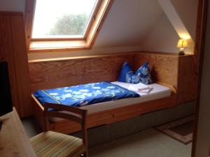 Cama o camas de una habitación en Gasthof Tross