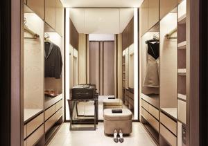 Koupelna v ubytování Armani Hotel Milano