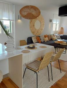 Ein Sitzbereich in der Unterkunft Havana Penthouse