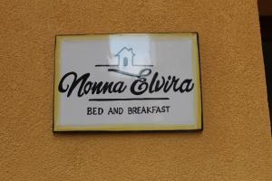 Nonna Elvira tanúsítványa, márkajelzése vagy díja