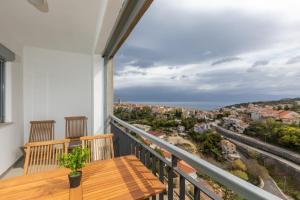 Balkón alebo terasa v ubytovaní Apartman Dokić 3