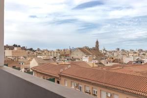Výhľad na mesto Malaga alebo výhľad na mesto priamo z apartmánu