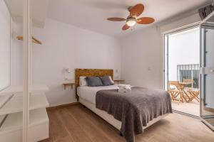 Posteľ alebo postele v izbe v ubytovaní FUN BUILDING FLATS by HOMEABOUT