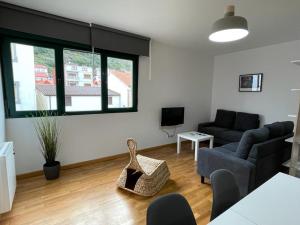 Posezení v ubytování Apartamento Cristina