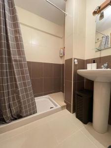 Koupelna v ubytování Apartamento Cristina + 17 fotografií