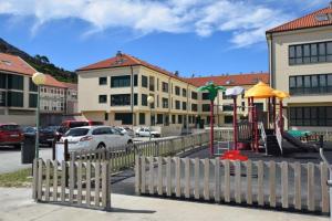 Budova, kde se apartmán nachází