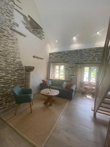 Setusvæði á Domaine de Kerdavid - Chambres d'hôtes à Remungol