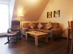 Posezení v ubytování Haus Seemeile Wohnung 3 8