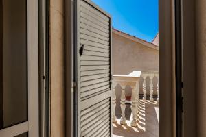 a view from a door of a balcony at HOUSE MIRKO- center of Split in Split
