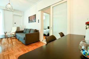 Posedenie v ubytovaní Thessaloniki City Apartment Center