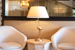 Uma área de estar em Hotel Don Diego