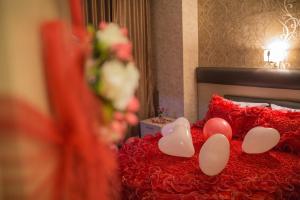 Postel nebo postele na pokoji v ubytování Payidar Hotel