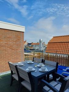 Balkón nebo terasa v ubytování 105,3 appartement 200m van strand