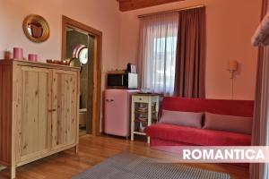 Posezení v ubytování DV Premium Apartments