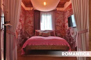 Postel nebo postele na pokoji v ubytování DV Premium Apartments