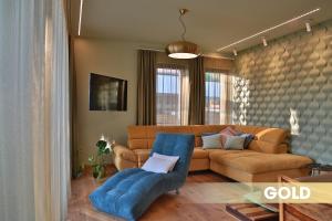 Posezení v ubytování DV Premium Apartments