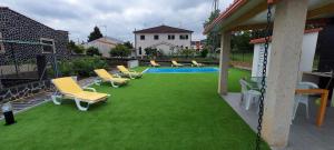 Zahrada ubytování House in Vila Nova de Cerveira with Pool and BBQ #1881
