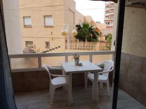Balkon lub taras w obiekcie Estudio Benalmádena Costa
